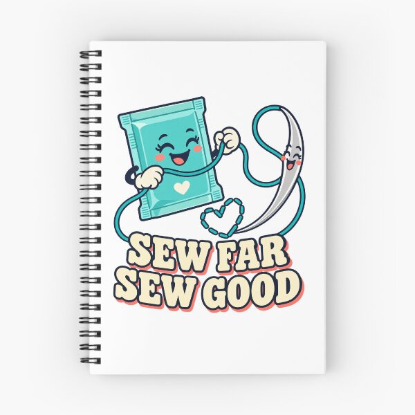 Item preview, Sew Far Sew Good Surgery Pun designed and sold by Queenbiancs.