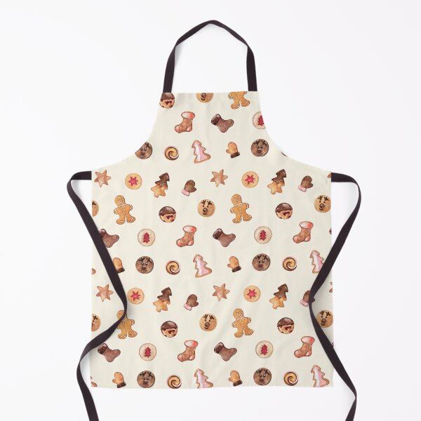Item preview, Cute Christmas Cookies Pattern on Yellow designed and sold by Flowersforbear.