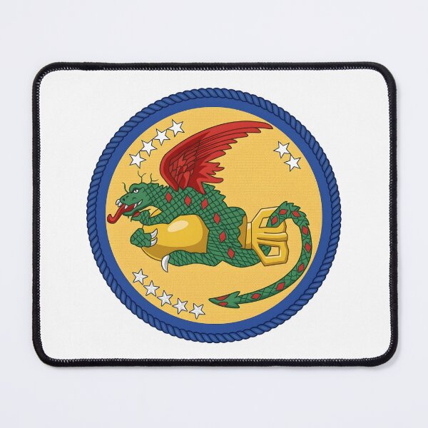 Item preview, US Navy Patrol Squadron 23 VP-23 Seahawks Dragon Patch designed and sold by CharlieDesings.