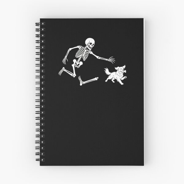 Item preview, Skeleton Chasing Dog with Bone Art designed and sold by SoyLamderma.