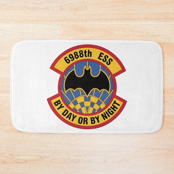 Item preview, USAF 6988th Electronic Security Squadron Bat Emblem Patch designed and sold by CharlieDesings.
