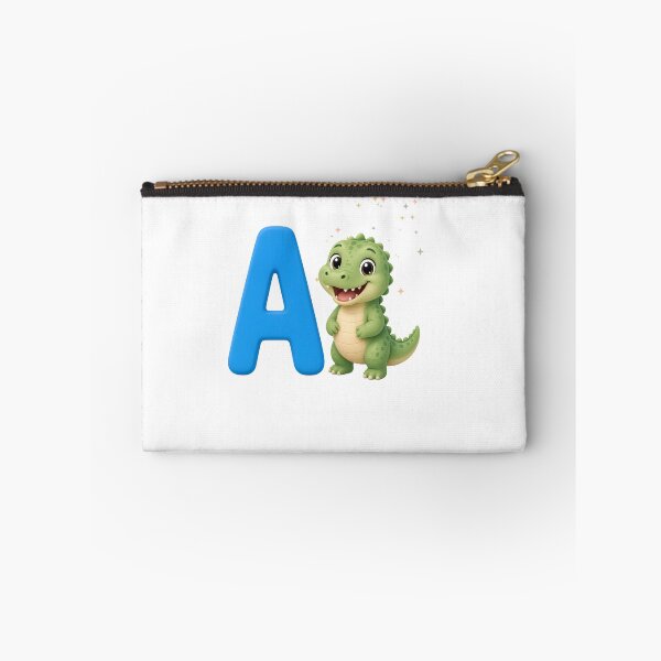 Item preview, Cute Cartoon Letter A Alligator – Kids Alphabet Design designed and sold by allgrabs.