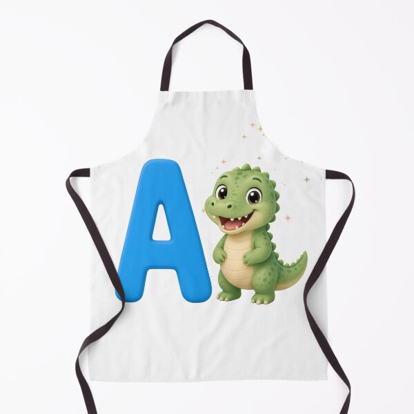 Item preview, Cute Cartoon Letter A Alligator – Kids Alphabet Design designed and sold by allgrabs.