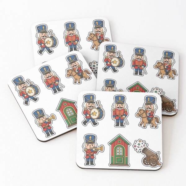 Item preview, Cute Toy Soldier March Sticker Pack - Holiday Guard Collection designed and sold by SimpleP.
