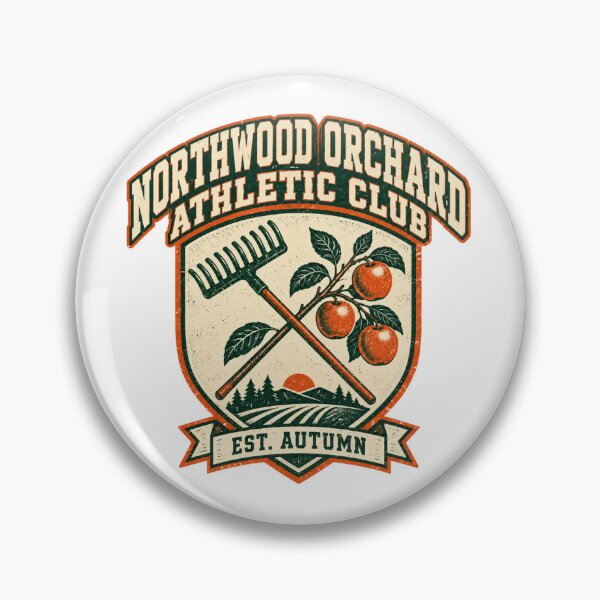 Item preview, Northwood Orchard Athletic Club — Retro Distressed Varsity Fall Shirt designed and sold by sinansuticer.