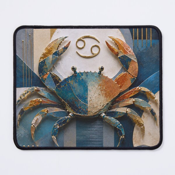 Item preview, Cancer Zodiac Painting – Mystical Astrology Art designed and sold by GalleryKauffeld.