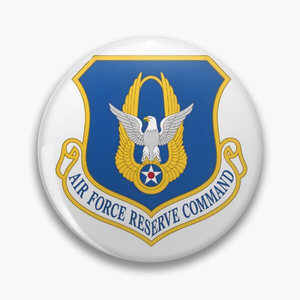 Item preview, USAF Air Force Reserve Command AFRC Eagle Shield Patch designed and sold by CharlieDesings.