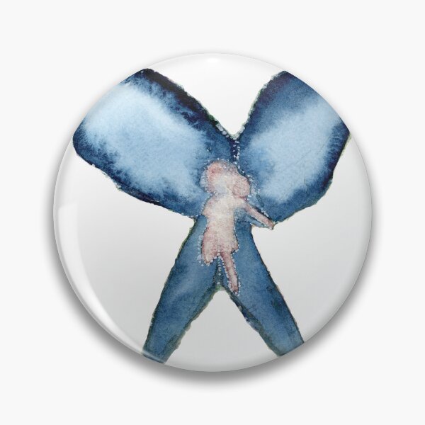 Item preview, Blue Winged Fairy Watercolor Design designed and sold by FaireWaveArt.