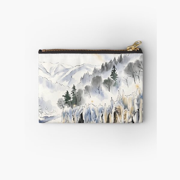 Item preview, Sumi-e Misotsuchi Icicles Art designed and sold by conohitoAI-ArtGallery.