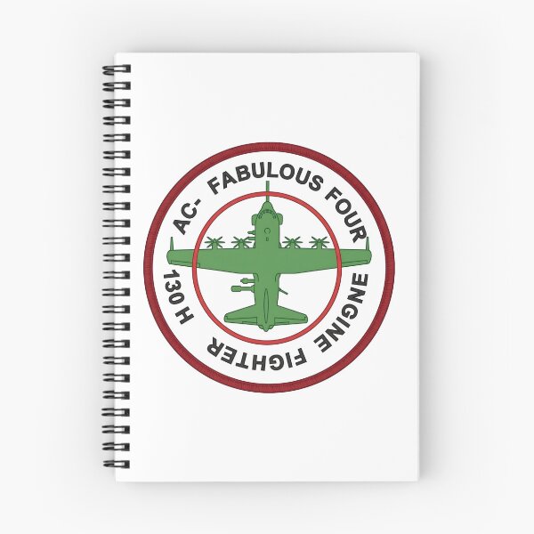 Item preview, USAF AC-130H Spectre Gunship Fabulous Four Engine Fighter Patch designed and sold by CharlieDesings.