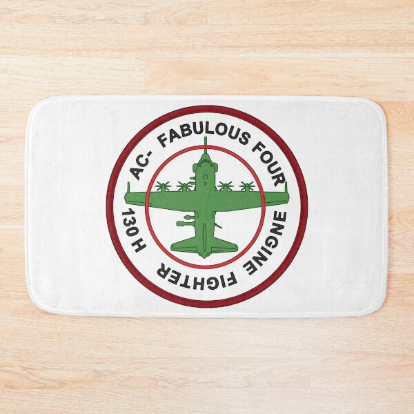 Item preview, USAF AC-130H Spectre Gunship Fabulous Four Engine Fighter Patch designed and sold by CharlieDesings.