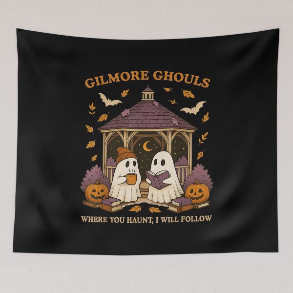 Item preview, Gilmore Ghouls Where You Haunt I Will Follow Fall Halloween  designed and sold by Suzu Comena.