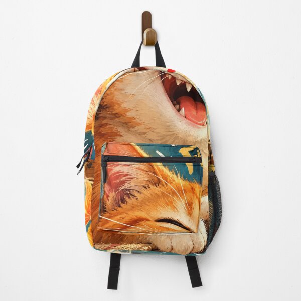Item preview, Orange Cat Friends Forever | Cute Cat and Goldfish Friendship Gift designed and sold by AbstractAuraArt.