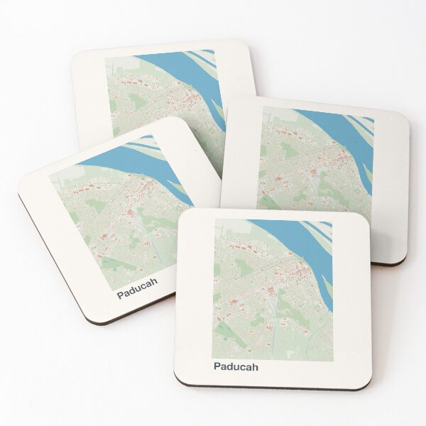 Item preview, Paducah Minimalistic Map Art designed and sold by MapsNerd.