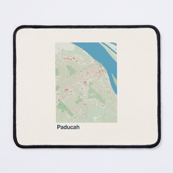 Item preview, Paducah Minimalistic Map Art designed and sold by MapsNerd.