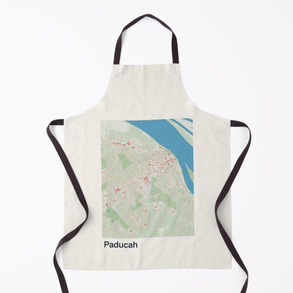 Item preview, Paducah Minimalistic Map Art designed and sold by MapsNerd.