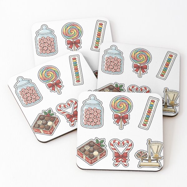 Item preview, Sweet Christmas Candy Shop Sticker Pack - Peppermint Sweets Set designed and sold by SimpleP.