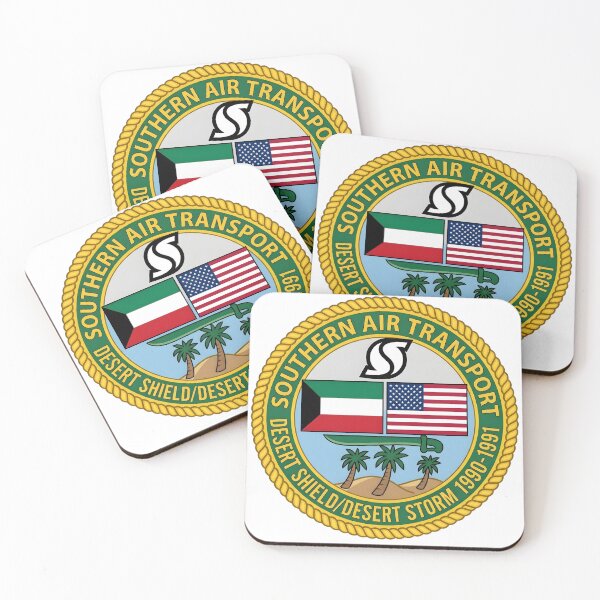 Item preview, Southern Air Transport Desert Shield Desert Storm Commemorative Patch designed and sold by CharlieDesings.