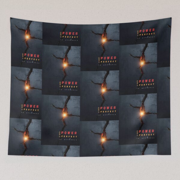 Item preview, Power is made perfect in weakness designed and sold by WesWay.