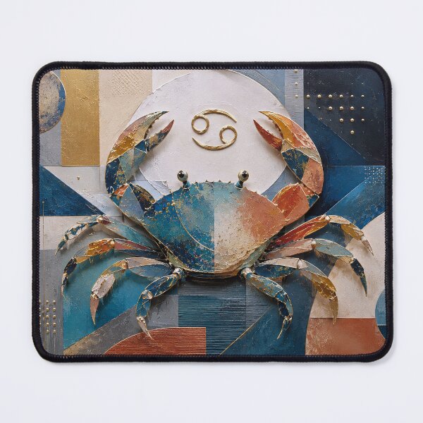 Item preview, Cancer Kreeft Painting – Cosmic Zodiac Artwork designed and sold by GalleryKauffeld.