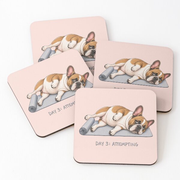 Item preview, French Bulldog yoga attempting designed and sold by DIGOR shop.