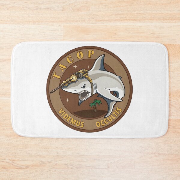 Item preview, USAF TACOP Laser Shark Videmus Occultis Tactical Patch designed and sold by CharlieDesings.