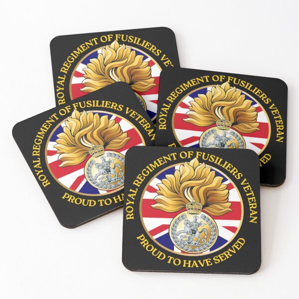 Item preview, Royal Regiment of Fusiliers Veteran Proud to have Served designed and sold by Bootneckstore.