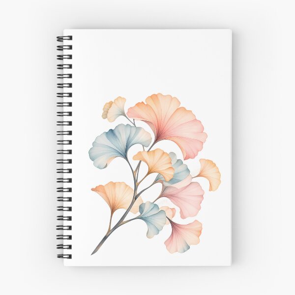 Item preview, Golden Ginkgo Branch – Pastel Watercolor Botanical Leaves designed and sold by BLUEFOX05.