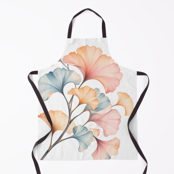 Item preview, Golden Ginkgo Branch – Pastel Watercolor Botanical Leaves designed and sold by BLUEFOX05.