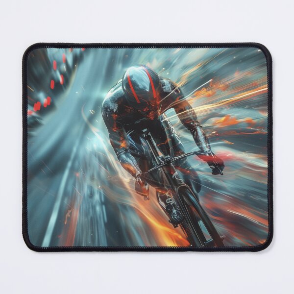 Item preview, Road bike sprint – Dynamic cycling artistry designed and sold by RennradKunst.