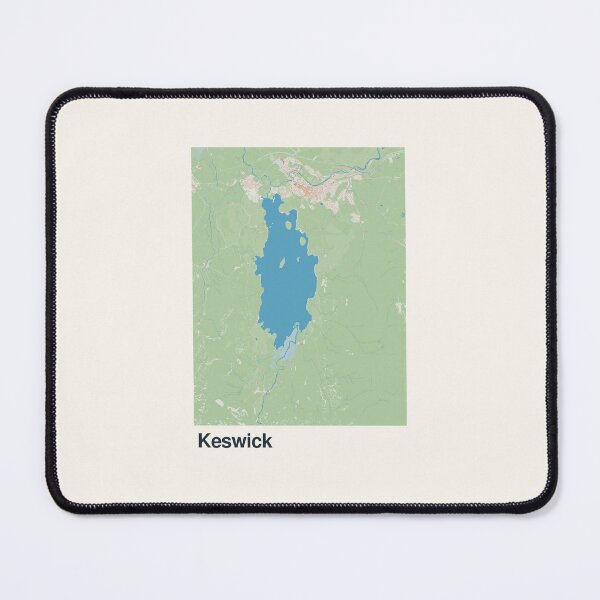Item preview, Keswick Minimalistic Map Art designed and sold by MapsNerd.