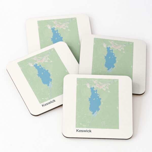 Item preview, Keswick Minimalistic Map Art designed and sold by MapsNerd.