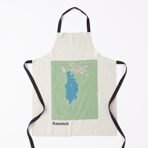 Item preview, Keswick Minimalistic Map Art designed and sold by MapsNerd.