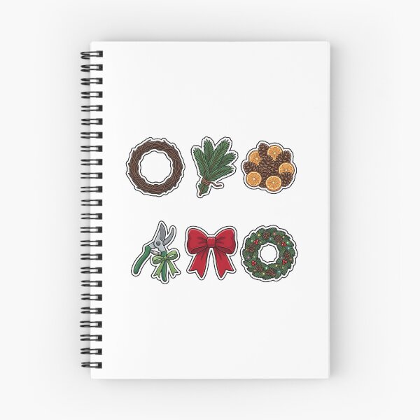 Item preview, Festive Christmas Wreath Making Sticker Pack - DIY Wreath Craft Favorites designed and sold by SimpleP.