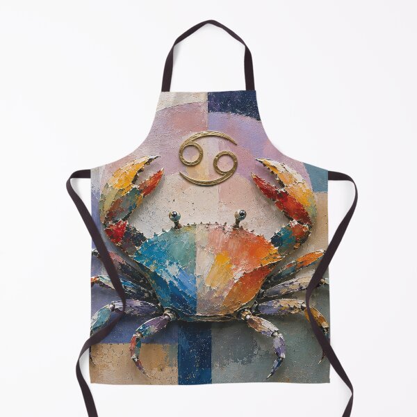 Item preview, Cancer Kreeft Painting – Cosmic Zodiac Artwork designed and sold by GalleryKauffeld.