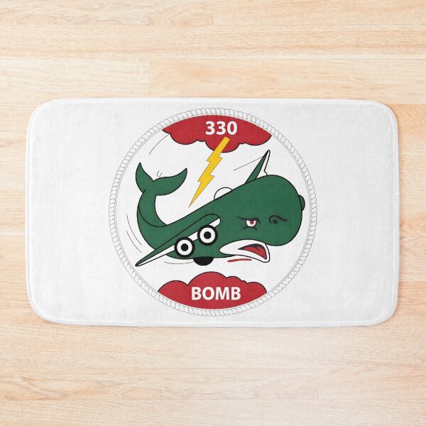 Item preview, USAAF 330th Bombardment Squadron Flying Whale Patch designed and sold by CharlieDesings.