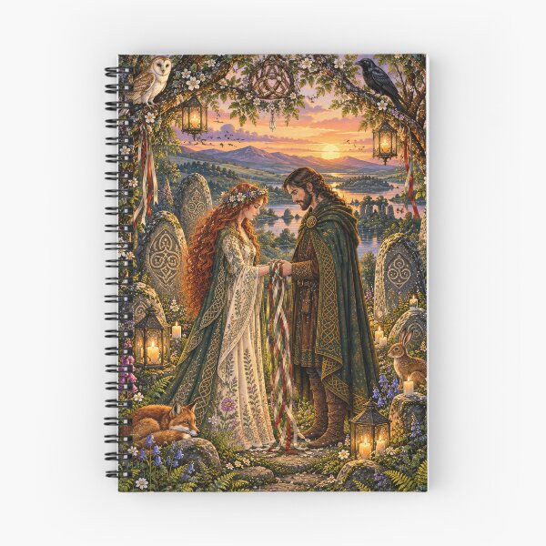 Item preview, Celtic Sunset Handfasting – An Eternal Pagan Love designed and sold by thewandswant.