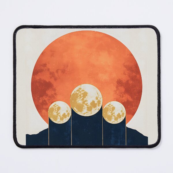 Item preview, Sun Moon Rising Trio, 3d Render, Warm designed and sold by Checho30.