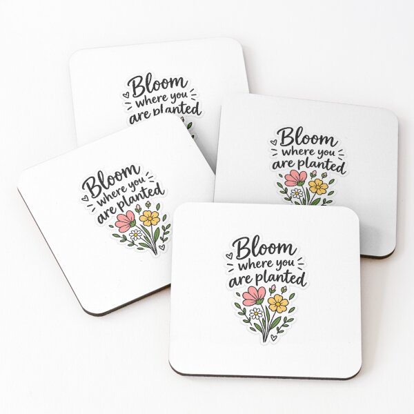 Item preview, bloom where ever you are designed and sold by Riffat-Saba.