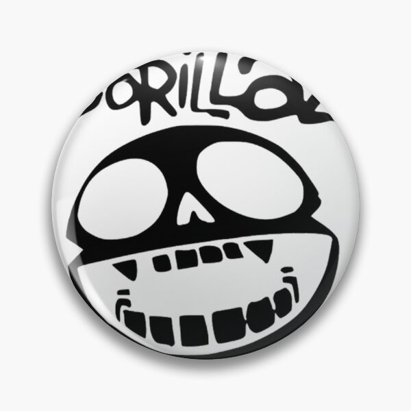 Item preview, Gorillaz Classic Skull Logo Line Art designed and sold by UrbanLayers.