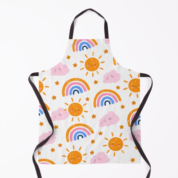 Item preview, Cute Rainbow & Sunshine Seamless Pattern | Kids Bedding & Nursery Decor designed and sold by Atum&Art.