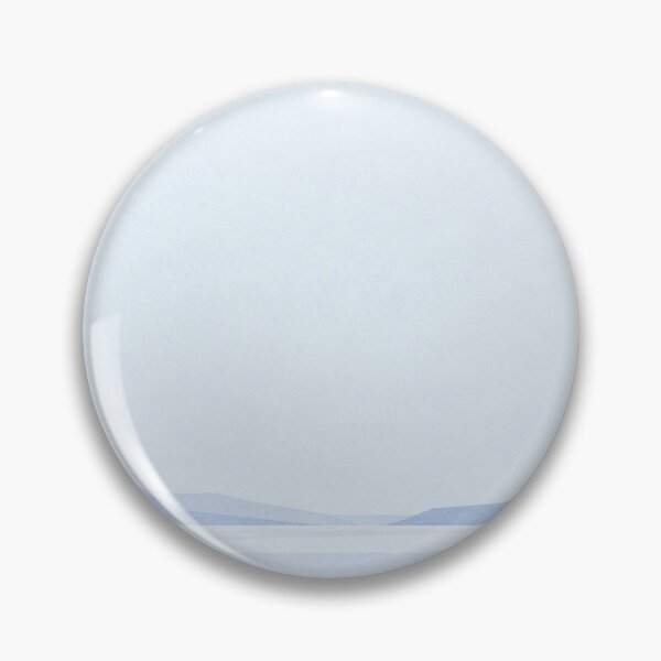 Item preview, Glacier Layers — Minimal Cool Blue Abstract Landscape Print designed and sold by sinansuticer.