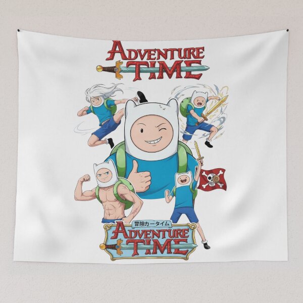 Item preview, Adventure Time Finn Multi Pose Anime Style Design designed and sold by Bywai.
