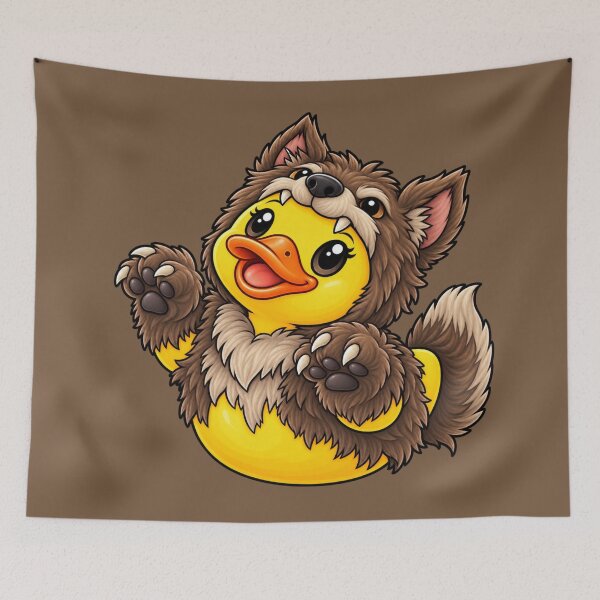 Item preview, Duck Werewolf designed and sold by BROHLine Studio.