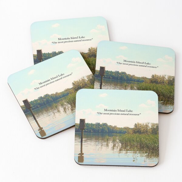 Item preview, Mountain Island Lake Scene for Puzzle designed and sold by FergFish.