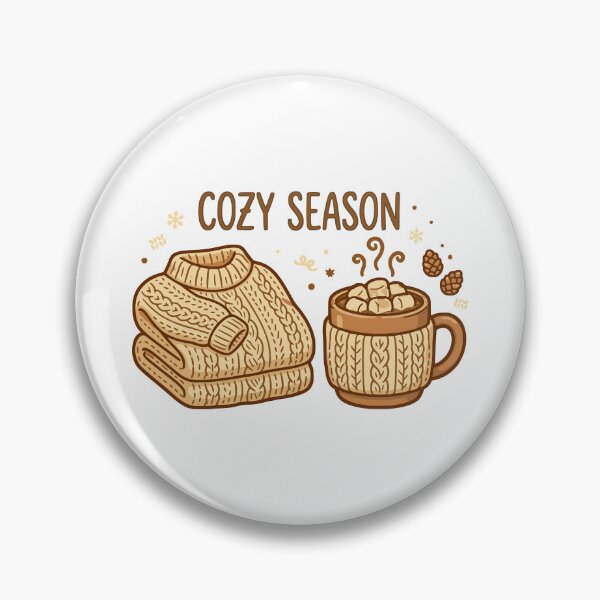 Item preview, Cozy Season Sweater And Hot Cocoa Marshmallow Fall Winter Hygge Aesthetic designed and sold by Billium Halder.