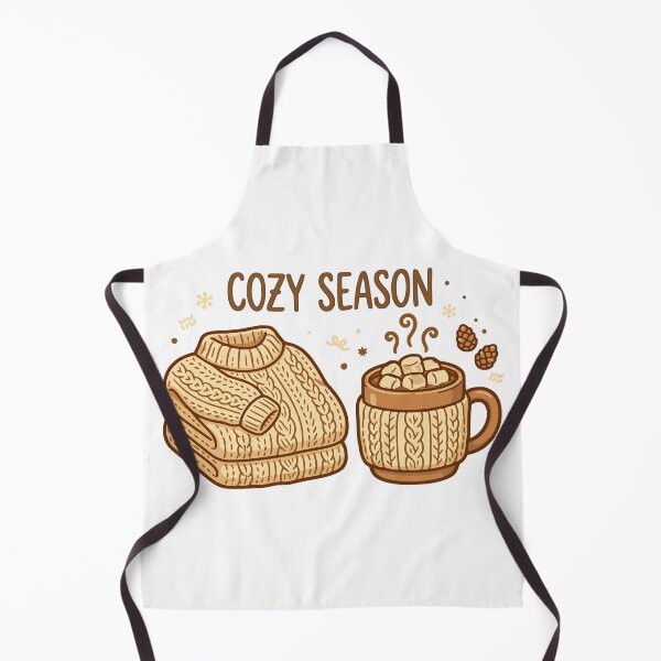 Item preview, Cozy Season Sweater And Hot Cocoa Marshmallow Fall Winter Hygge Aesthetic designed and sold by Billium Halder.