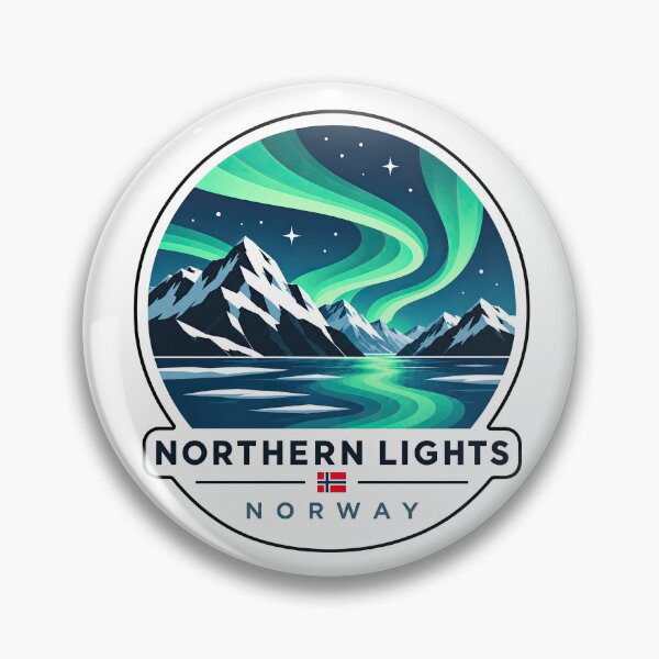 Item preview, Northern Lights Norway Aurora Design designed and sold by NewNomads.