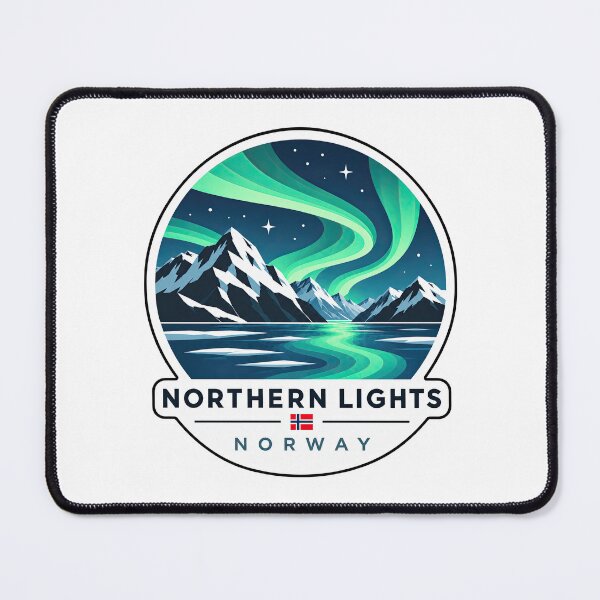 Item preview, Northern Lights Norway Aurora Design designed and sold by NewNomads.