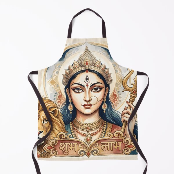 Item preview, Goddess Durga Traditional Digital Art designed and sold by hutofdesigns.